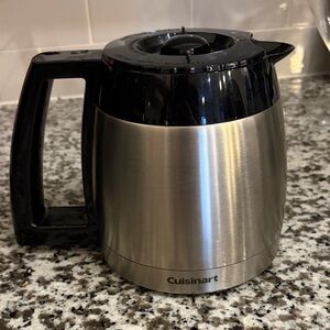 Cuisinart 10 Cup Stainless Thermal Carafe with Lid, Chrome